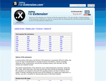 Tablet Screenshot of file-extension.com